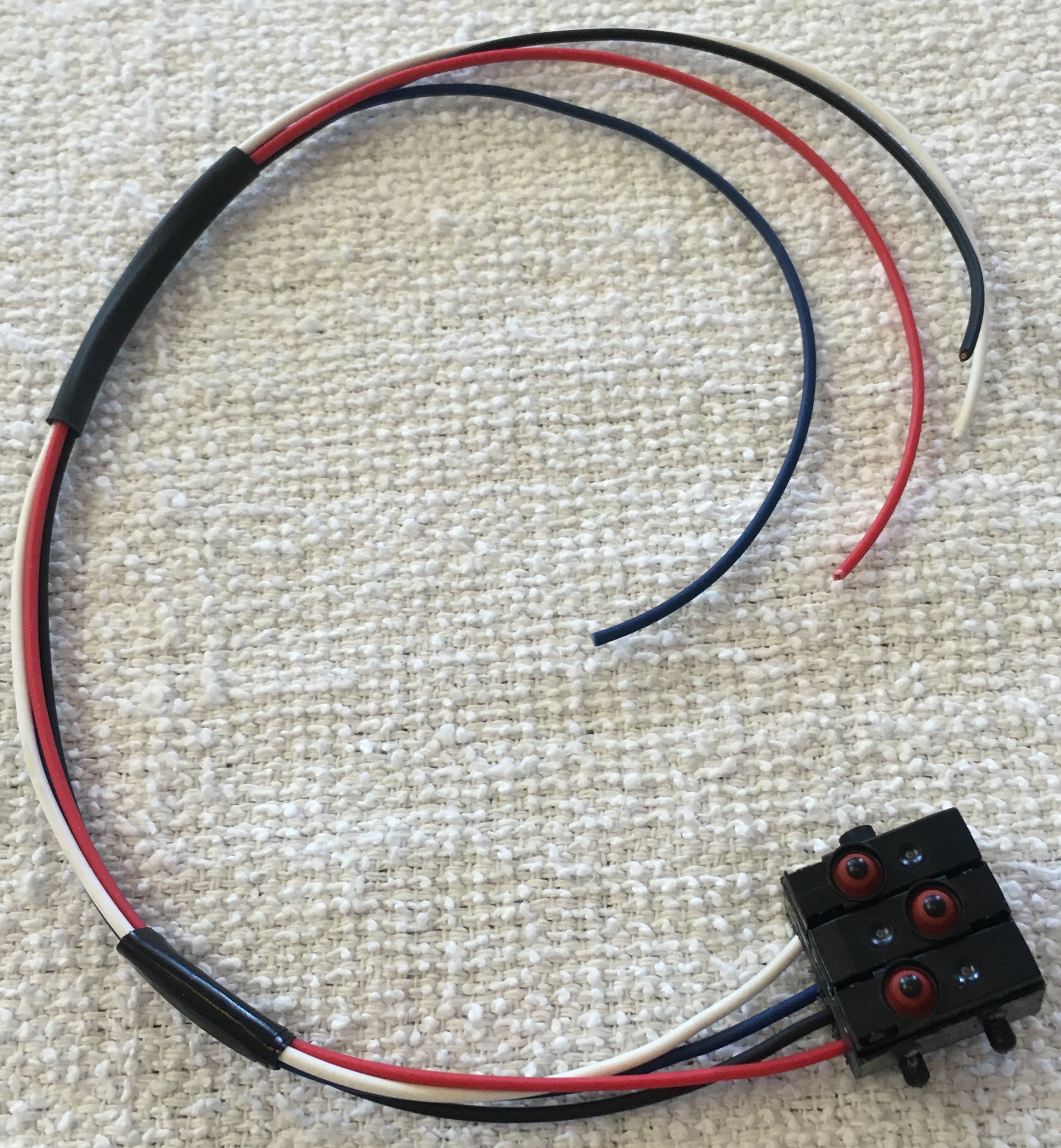 Door lock actuator latch switch pack for P38 Range Rover, RH